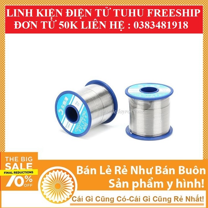Thiếc hàn solder wire 0.8 mm (loại tốt)- Linhkiendientubk