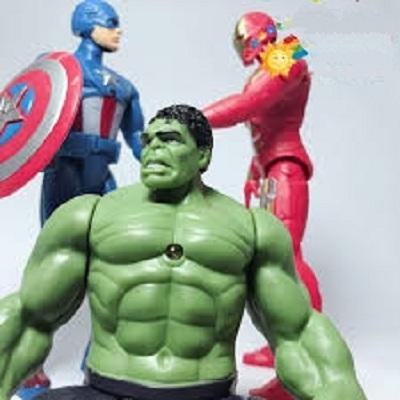 Bộ đồ chơi 3 siêu nhân anh hùng có khớp, do choi nhieu sieu nhan anh hung co khop