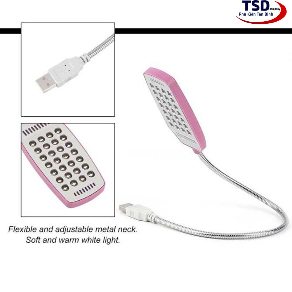 [HCM]Đèn Led Cho Laptop 28 Bóng Cổng USB