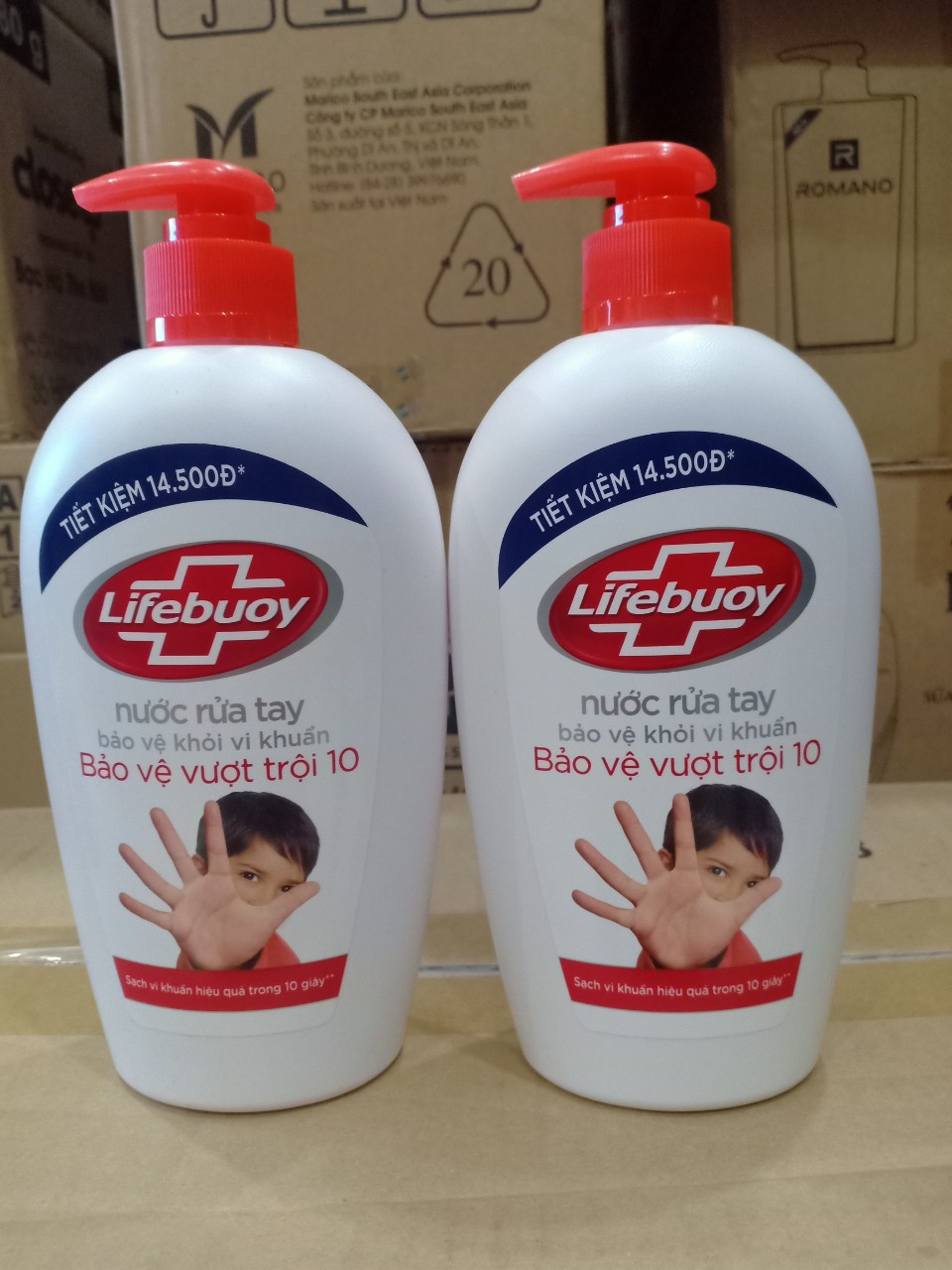 COMBO 2 CHAI NƯỚC RỬA TAY LIFEBUOY 500ML
