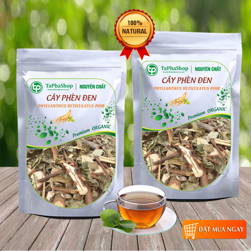 Cây phèn đen cao cấp khô 500g - Hàng công ty chất lượng cao - Giá tốt - Thảo Dược Tấn Phát
