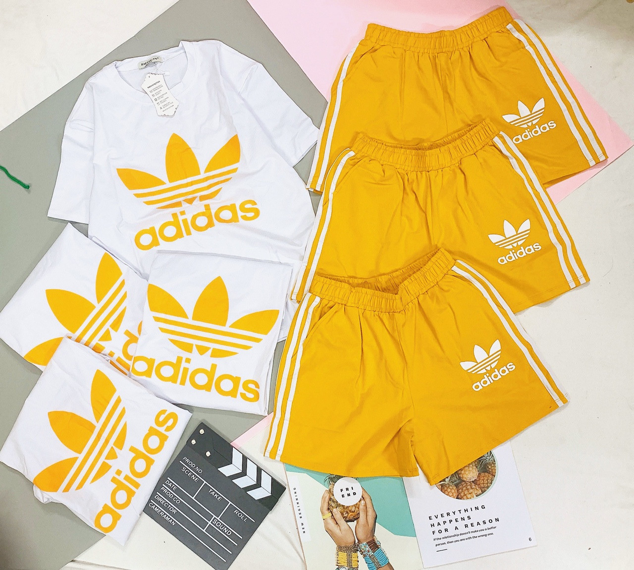 Đồ thun bộ Adidas nữ cực mát