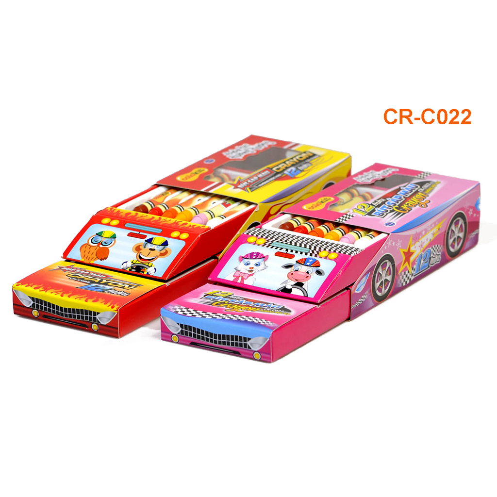 Bút sáp 12 màu Colokit CR-C022 (1 Hộp)