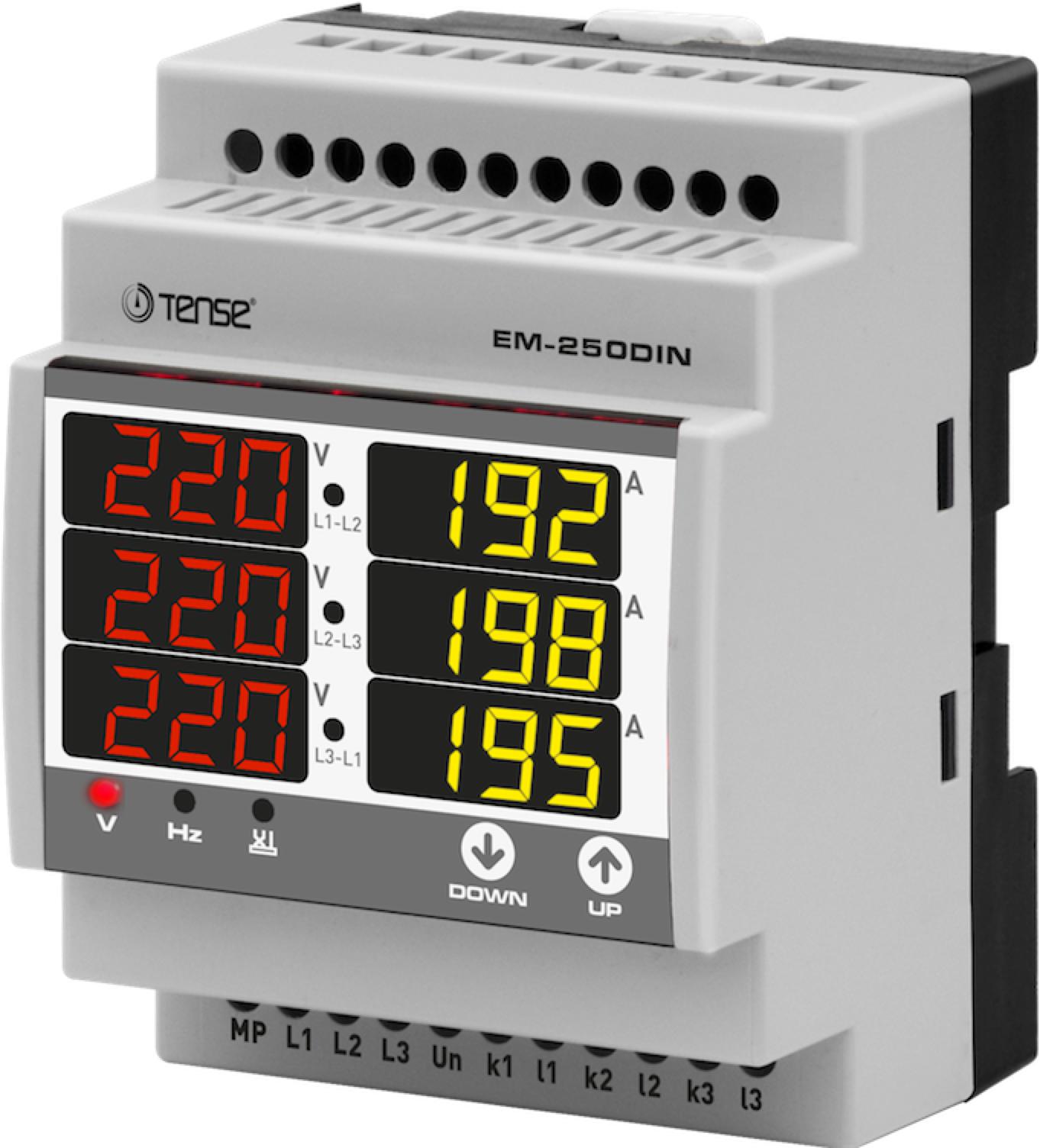 ĐỒNG HỒ ĐA NĂNG EM-250 DIN / MULTIMETER DIN TYPE EM-250 DIN