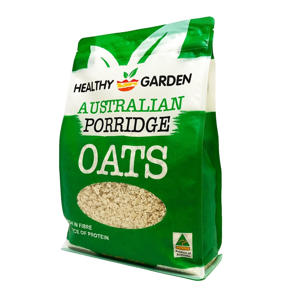 Yến mạch tươi nguyên chất Healthy Garden nhập khẩu chính hãng từ Úc túi