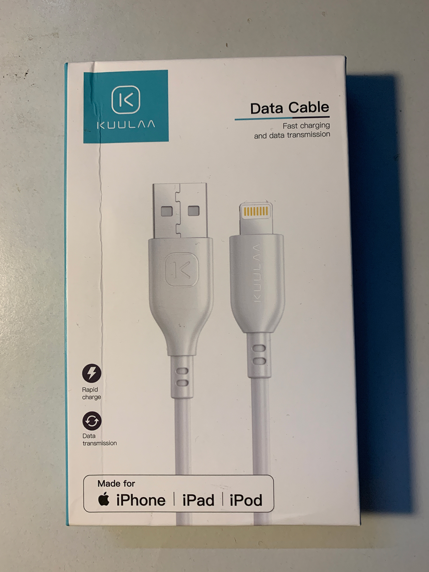 Cáp Kuulaa MFI A-L cho iPhone
