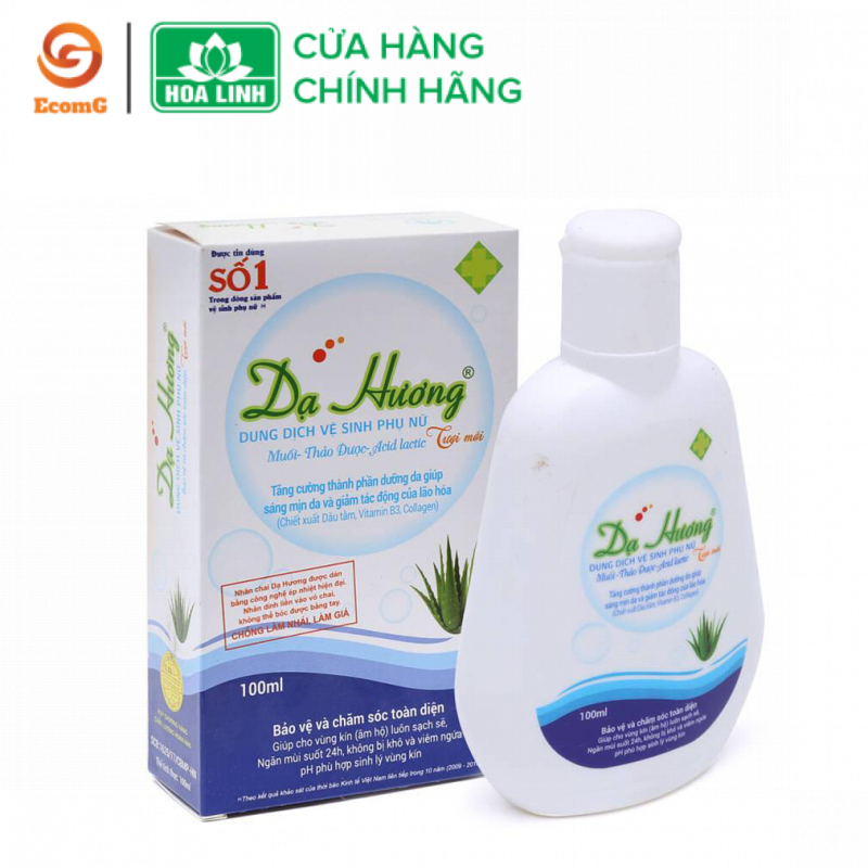 Dung dịch vệ sinh phụ nữ dạng gel Dạ Hương lô hội truyền thống 100ml- DH4-02 nhập khẩu