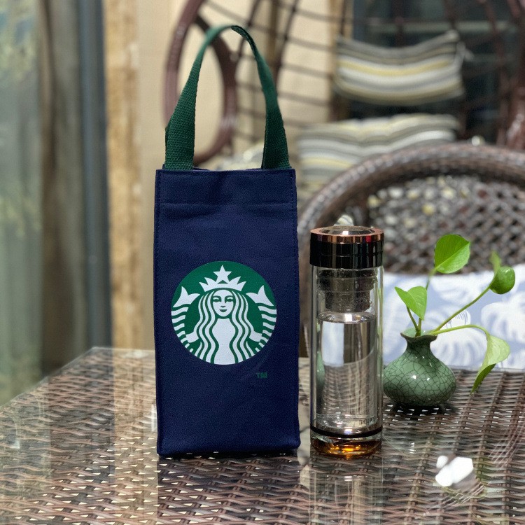 Rfh Starbucks Japan ECO Bag Portable Kettle Bag Thermos Bag Umbrella Bag Eco Bag Cup Mug Sleeve Cover