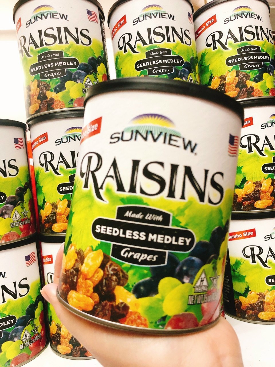 Nho khô Mỹ thập cẩm Sunview Raisins 425g