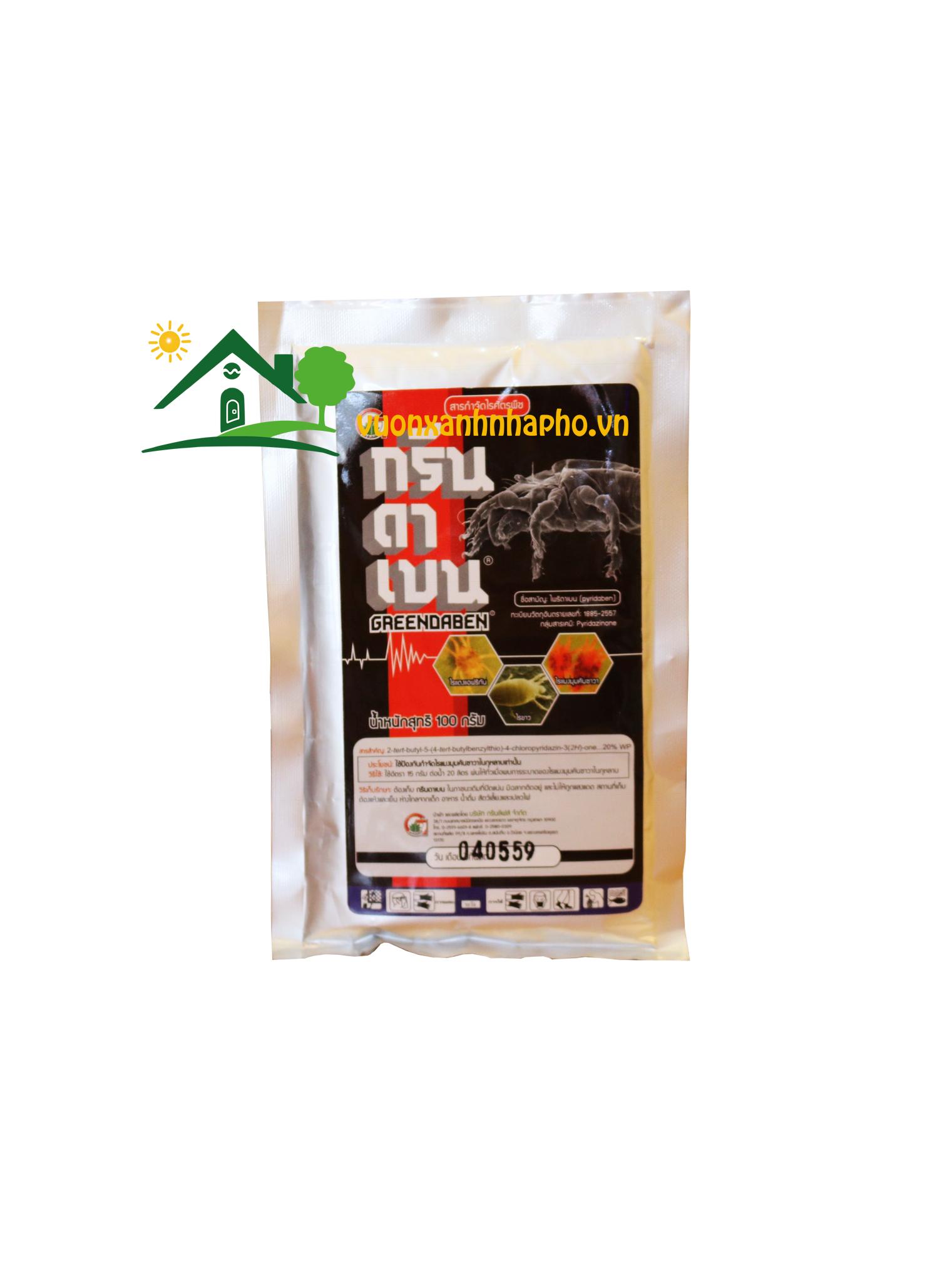 Diệt Nhện Đỏ Thái Lan, diệt luôn bọ trĩ, hàng nhập nguyên tem, gói 100g