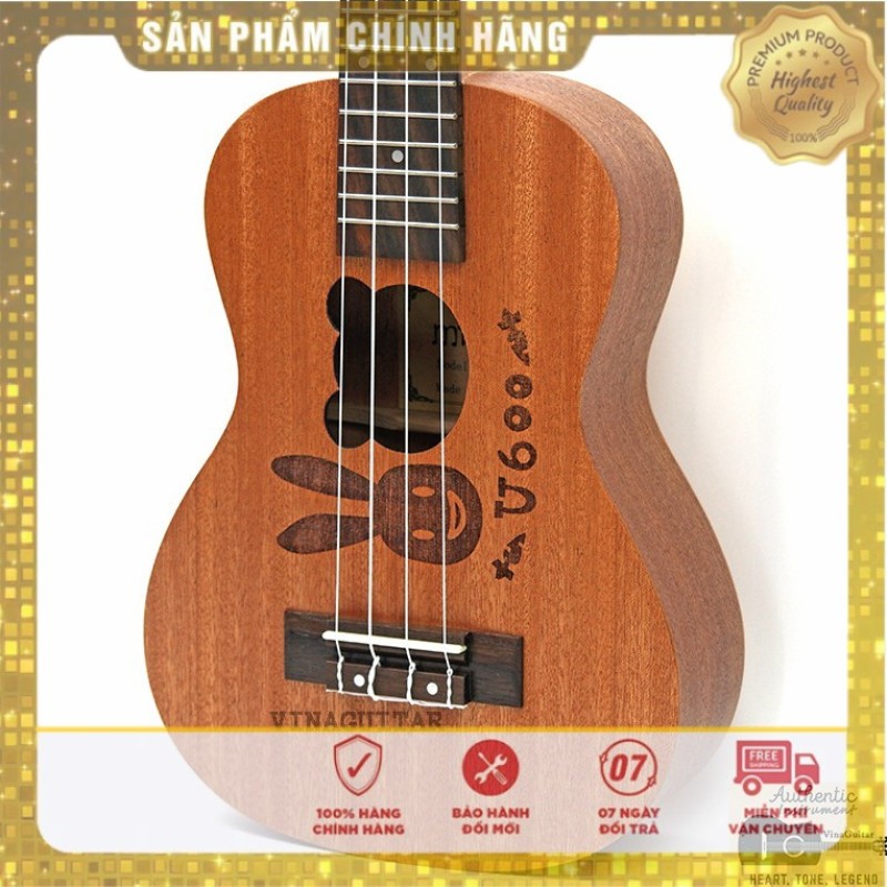 Đàn ukulele concert MUSIC GKC45 full gỗ mahagony-phân phối chính hãng tại Nhạc cụ 3 số