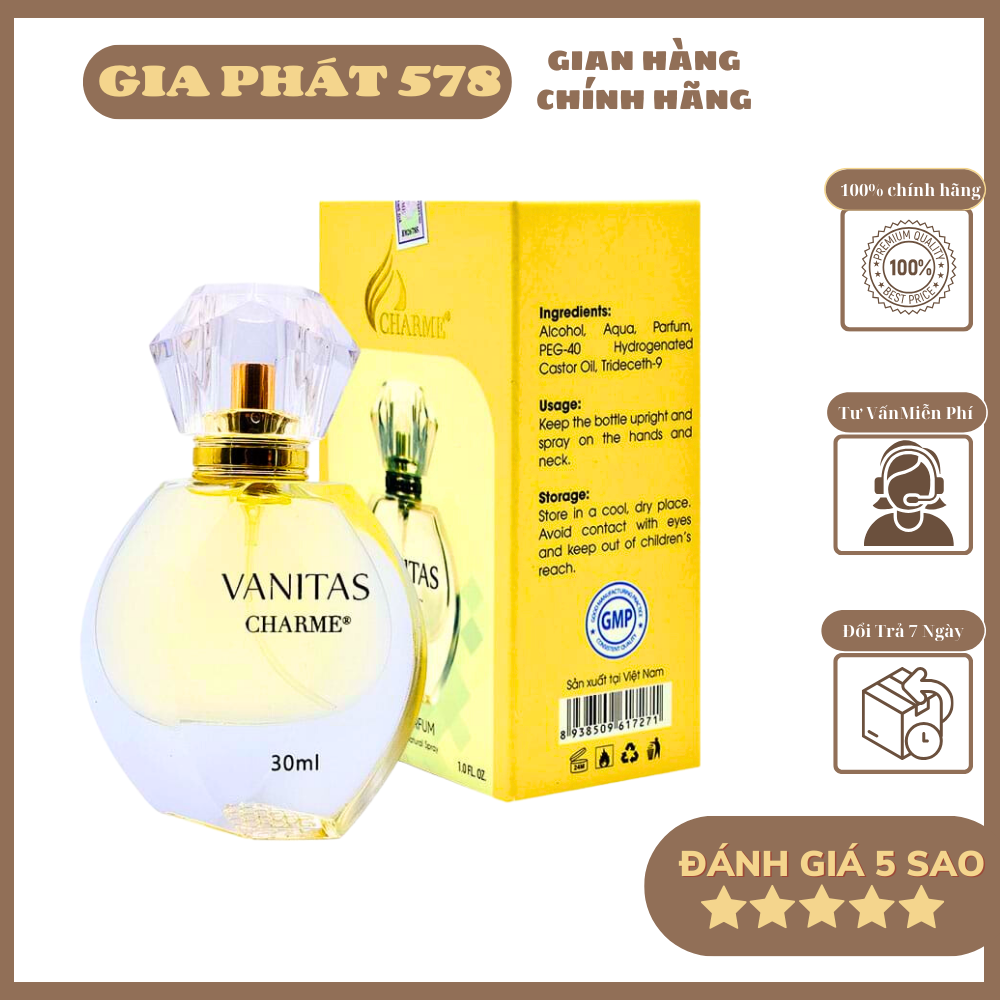 NƯỚC HOA NỮ TÍNH VANITAS 30ML