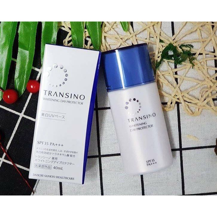(cao cấp ) Kem chống nắng Transino Whitening Day Protector spf35 40ml