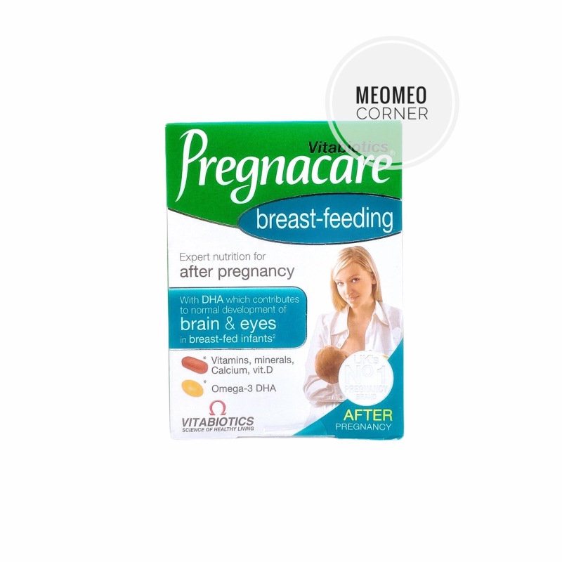 Vitamin Pregnacare bú cho mẹ Pregnacare Breast feeding Anh nhập khẩu