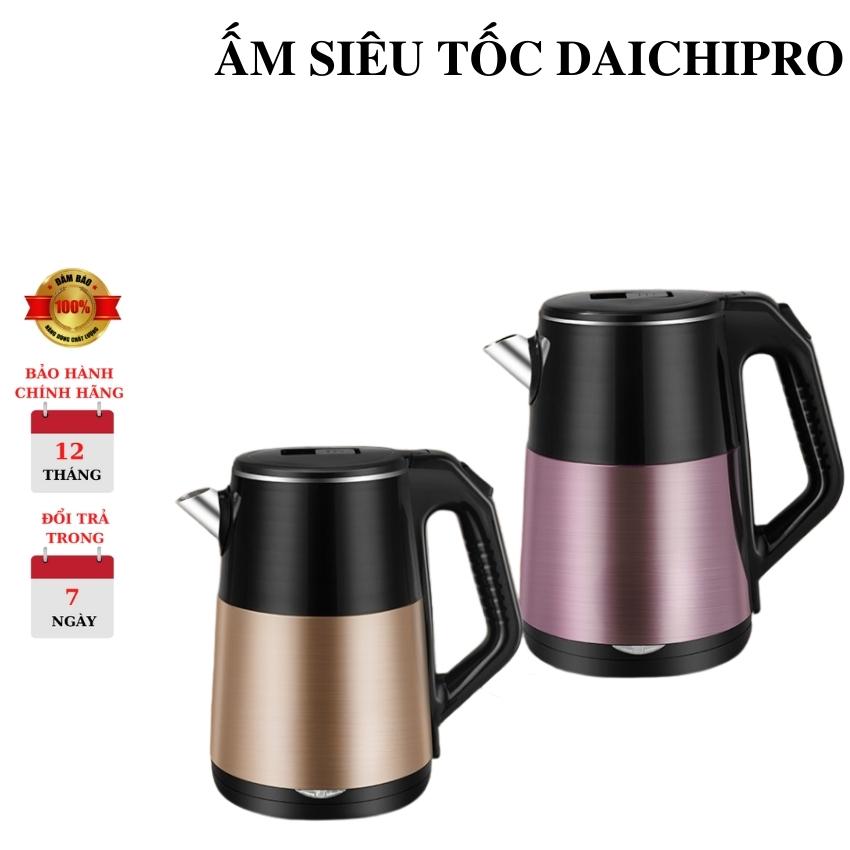 Ấm siêu tốc, ấm đun nước , ấm đun nước siêu tốc cao cấp daichipro . hàng chính hãng - bảo hàng 12 tháng.