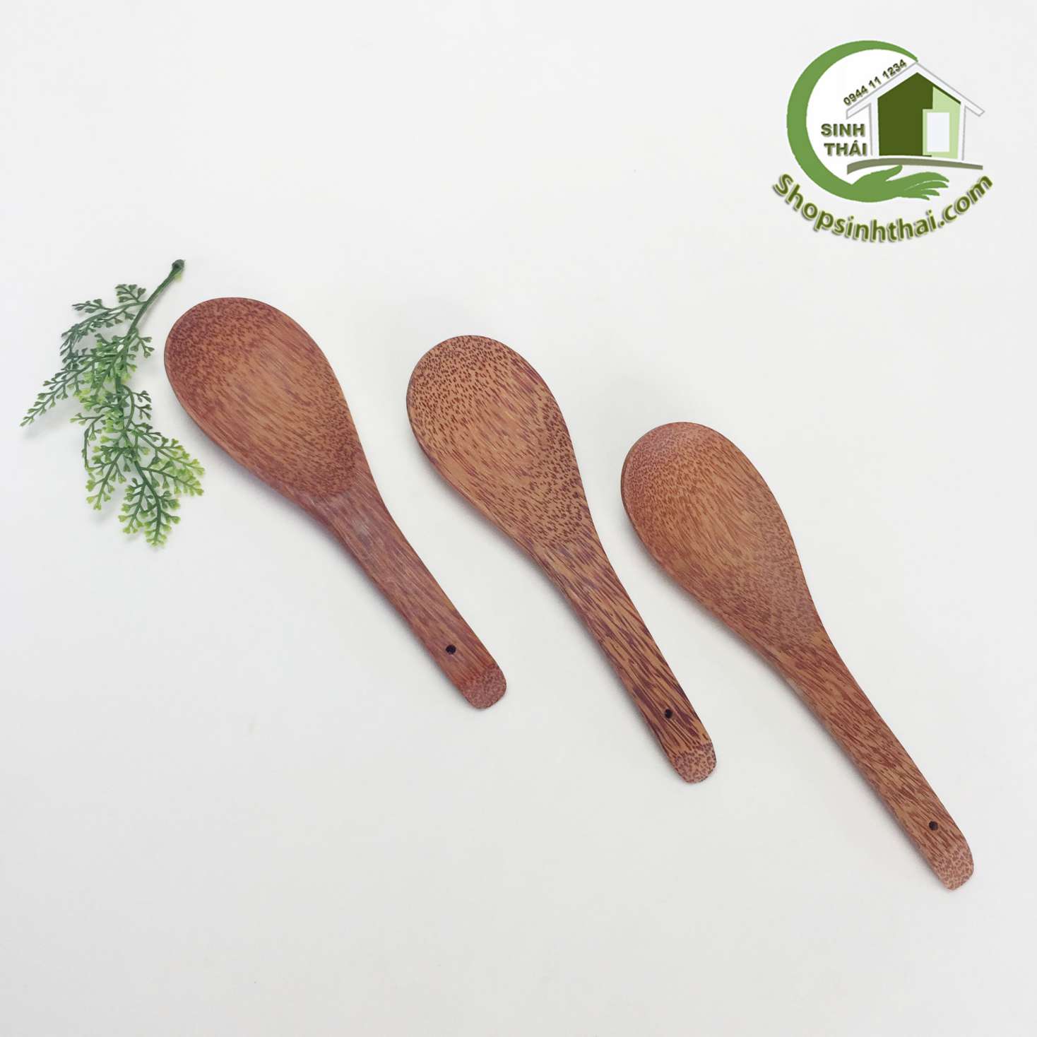 [HCM]Muỗng xới cơm thìa múc cơm gỗ dừa