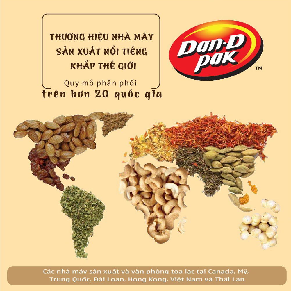 [Chính hãng] Bột Tỏi 100g Dan D Pak