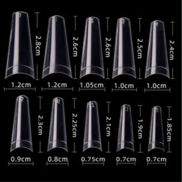 HỘP MÓNG TIP (NỐI) HÌNH THANG 01 HÃNG CRE8TION
