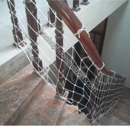 Lưới chắn cầu thang, lưới an toàn 10 mét (tặng kèm dây buộc lưới)