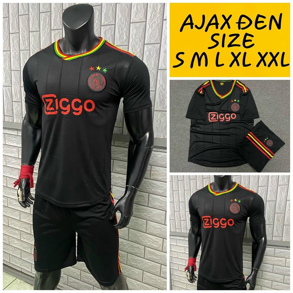 [MẪU MỚI NHẤT 21/22]BỘ QUẦN ÁO ĐÁ BANH CLN AJAX