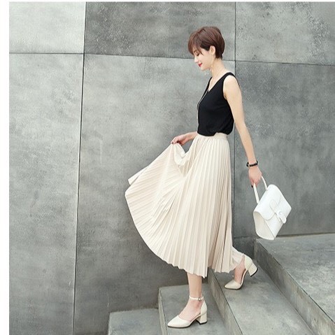 Giày Cao Gót 5p Đế Vuông Bít Gót  MÃ A8