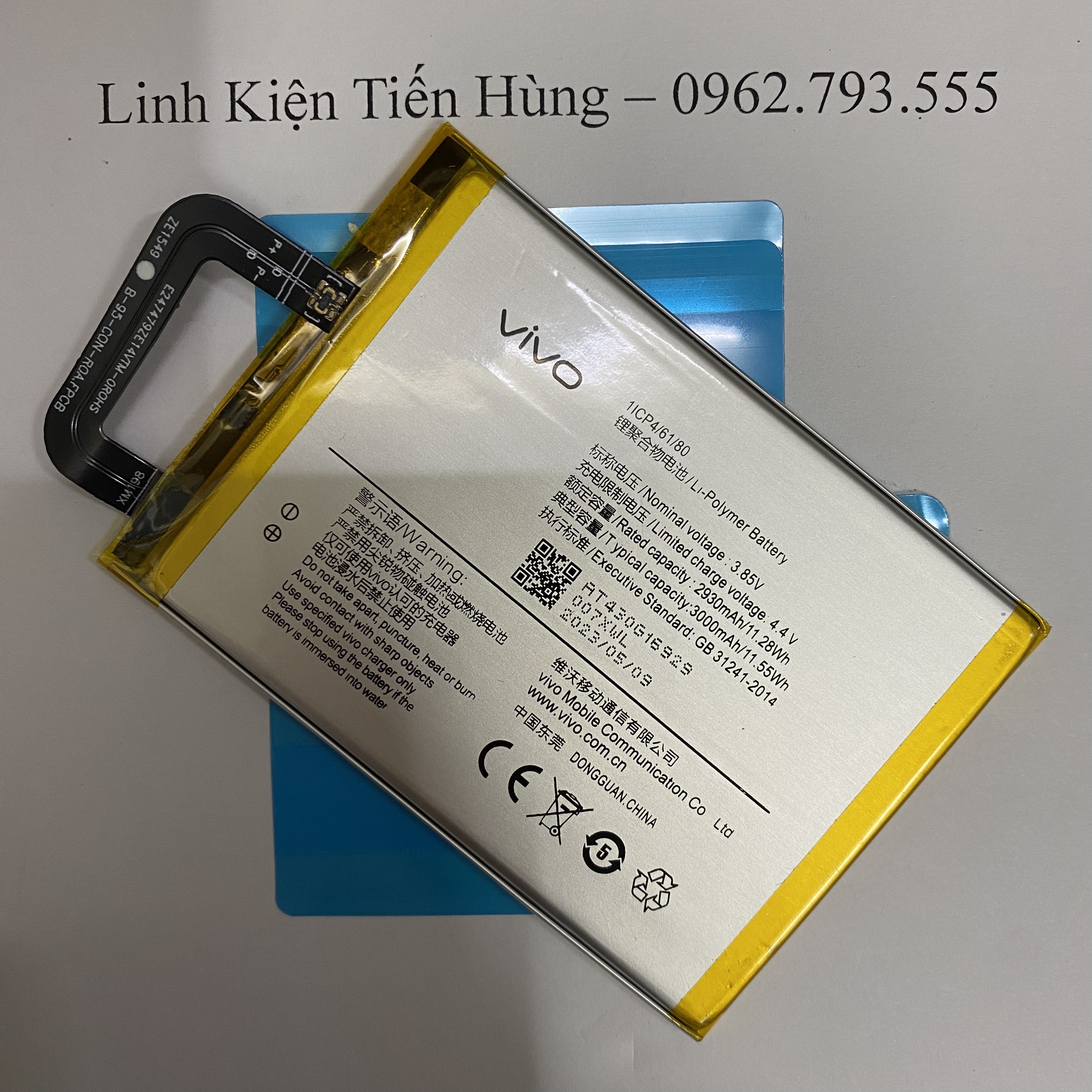 Pin Vivo Y51 (B-95) bảo hành đổi mới 6 tháng