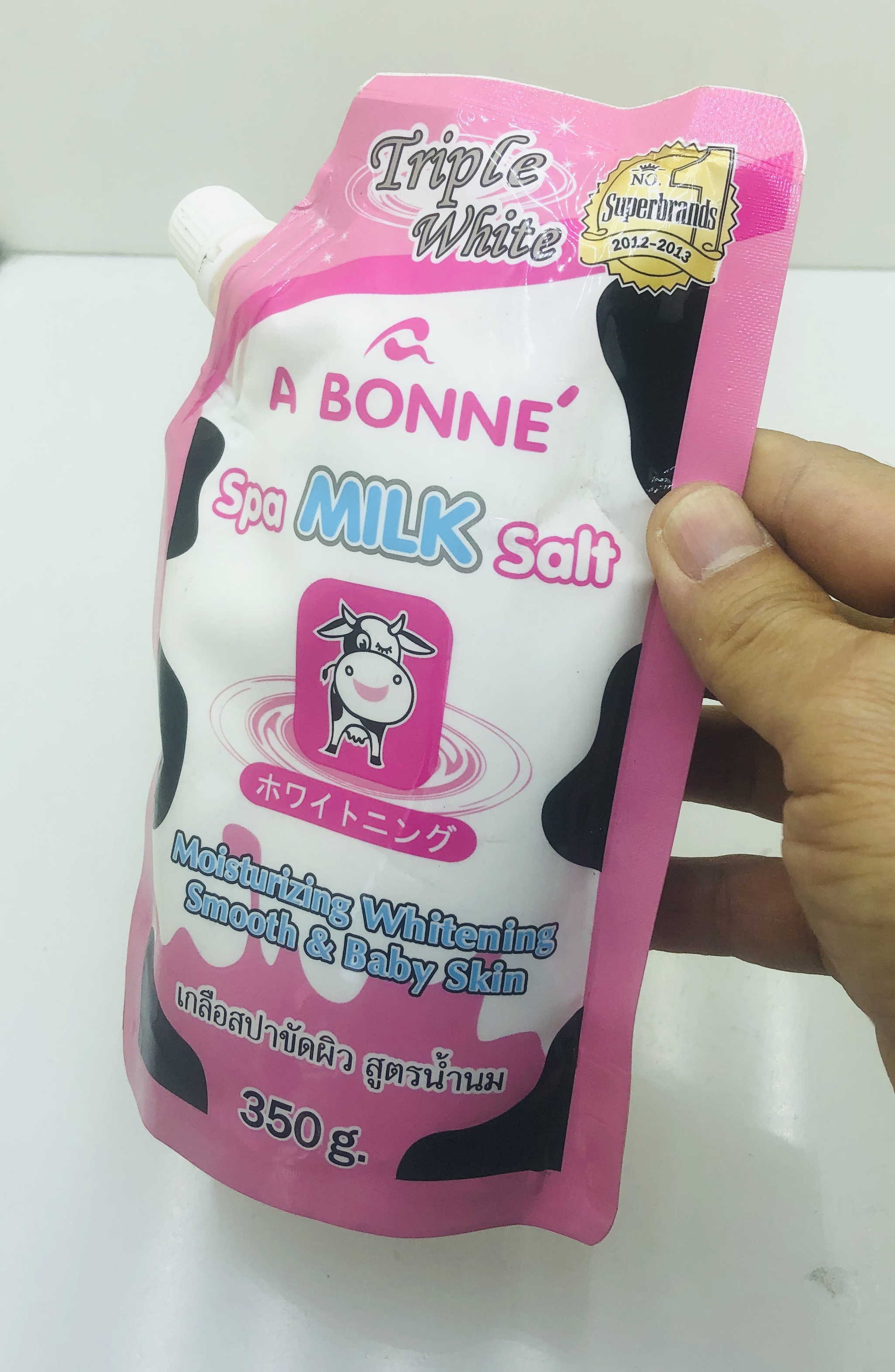 Muối tắm sữa bò tẩy tế bào chết A Bonne Spa Milk Salt