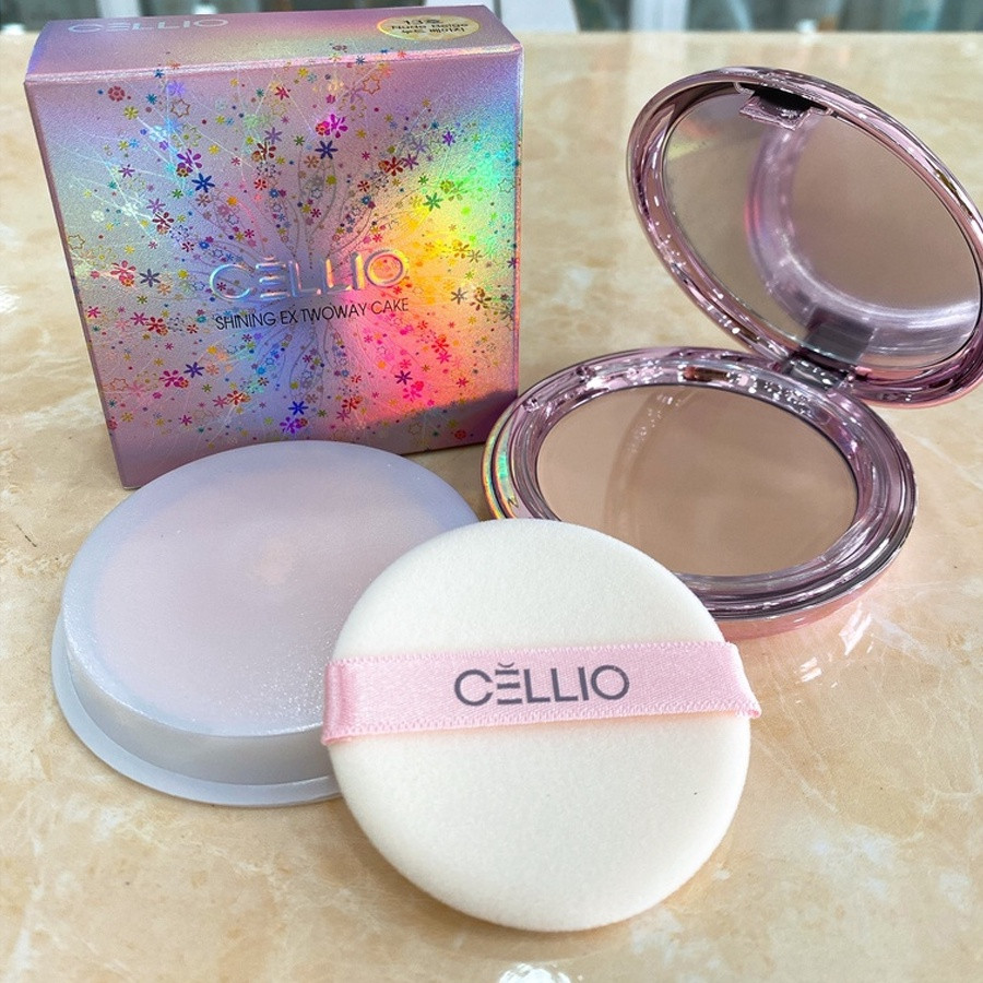 Phấn phủ Cellio Ex Collagen Twoway Cake SPF30 (Kèm thêm 1 lõi)
