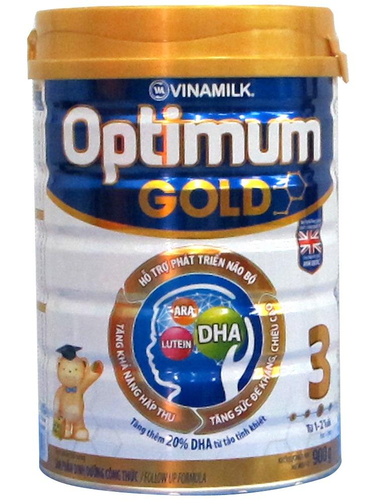 Combo 2 Hộp Sữa bột Dielac Optimum Gold Step 3 900g