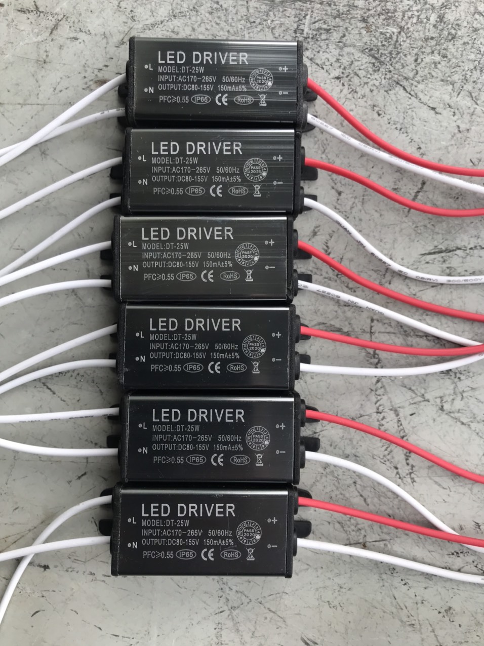 Chấn lưu, tăng phô, driver LED 25w