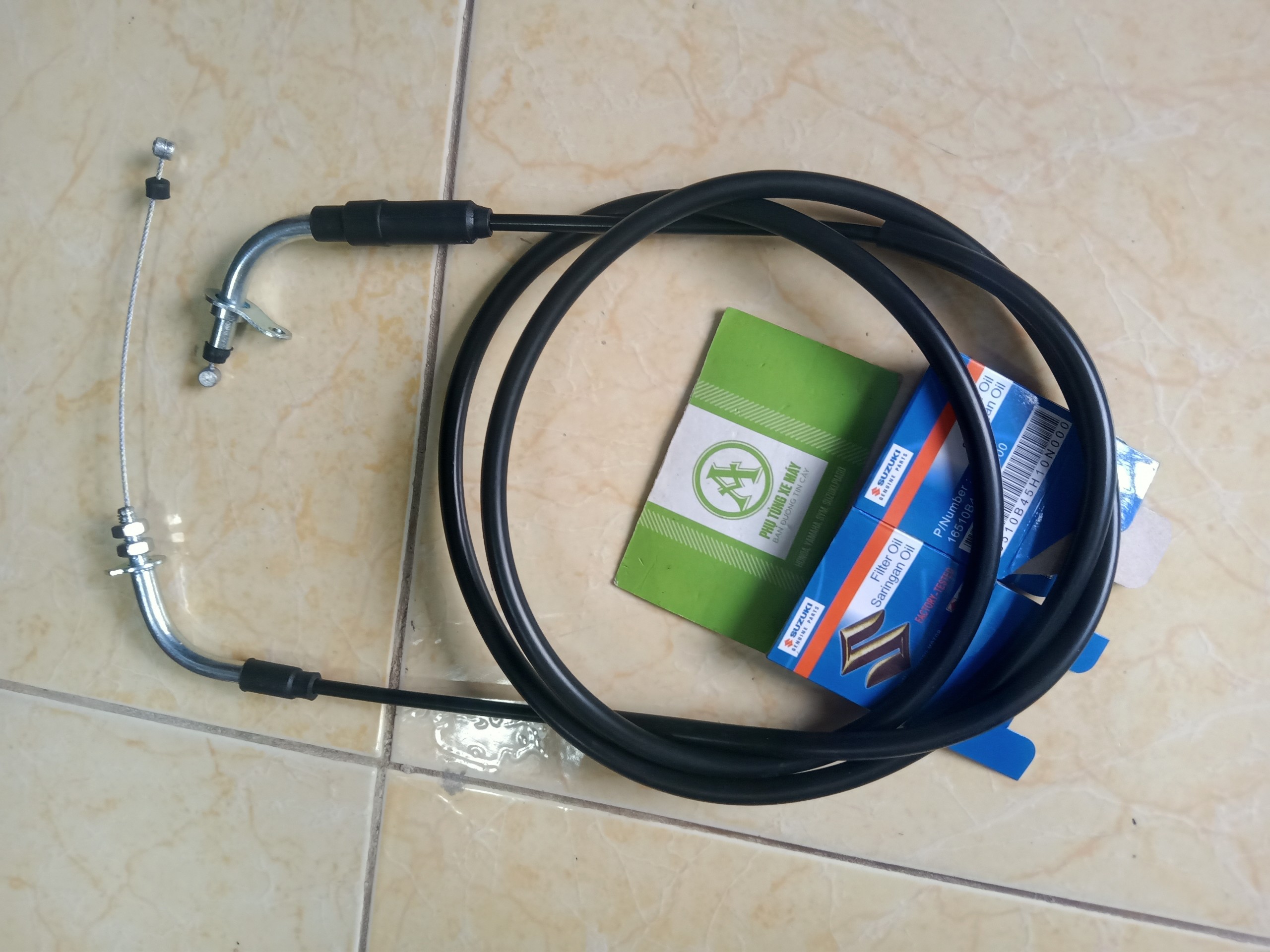 Dây ga xe tay ga SUZUKI HAYATE loại 1 165cm