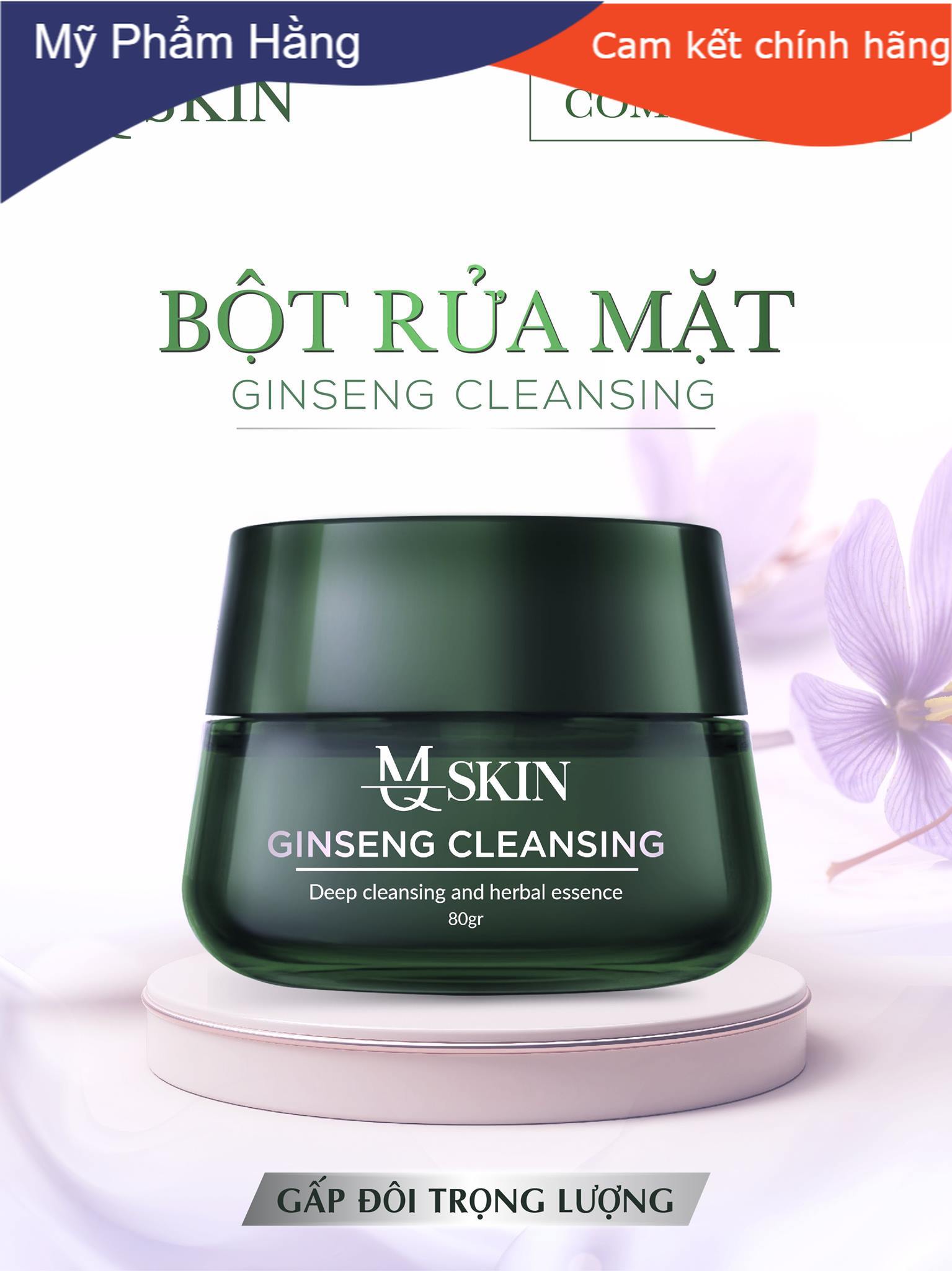 Bột rửa mặt nhân sâm MQ SKIN 50gr