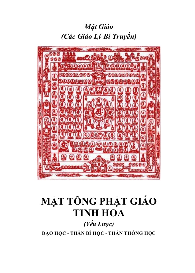 Sách mật tông phật giáo tinh hoa yếu lược