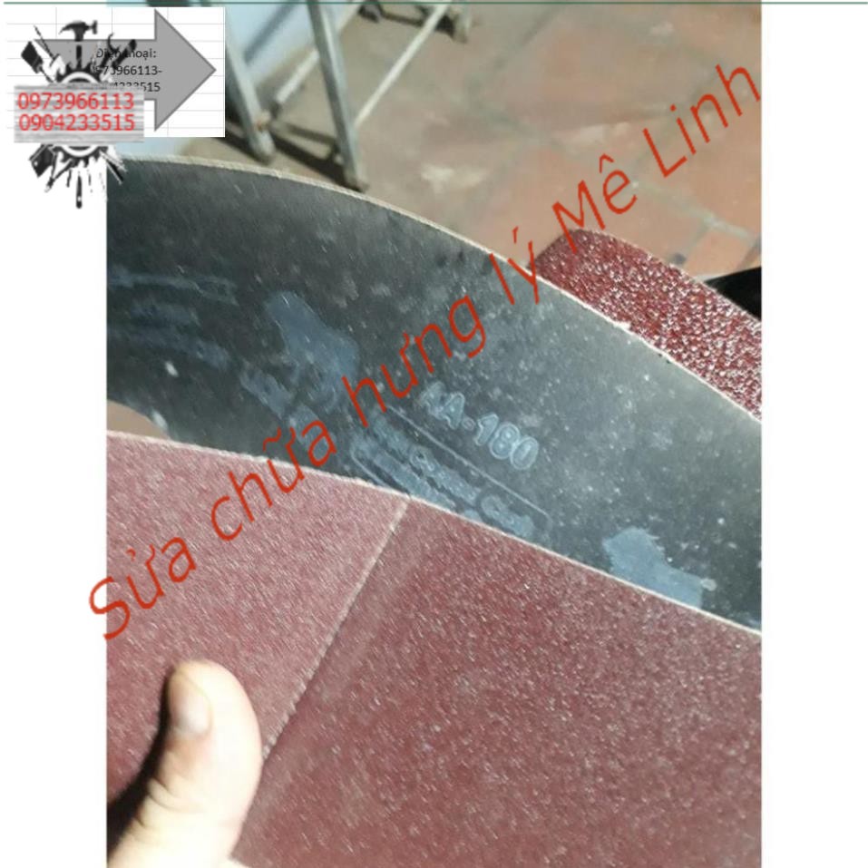 Nhám Vòng dùng cho máy chà nhám tăng khổ 100mm*600mm