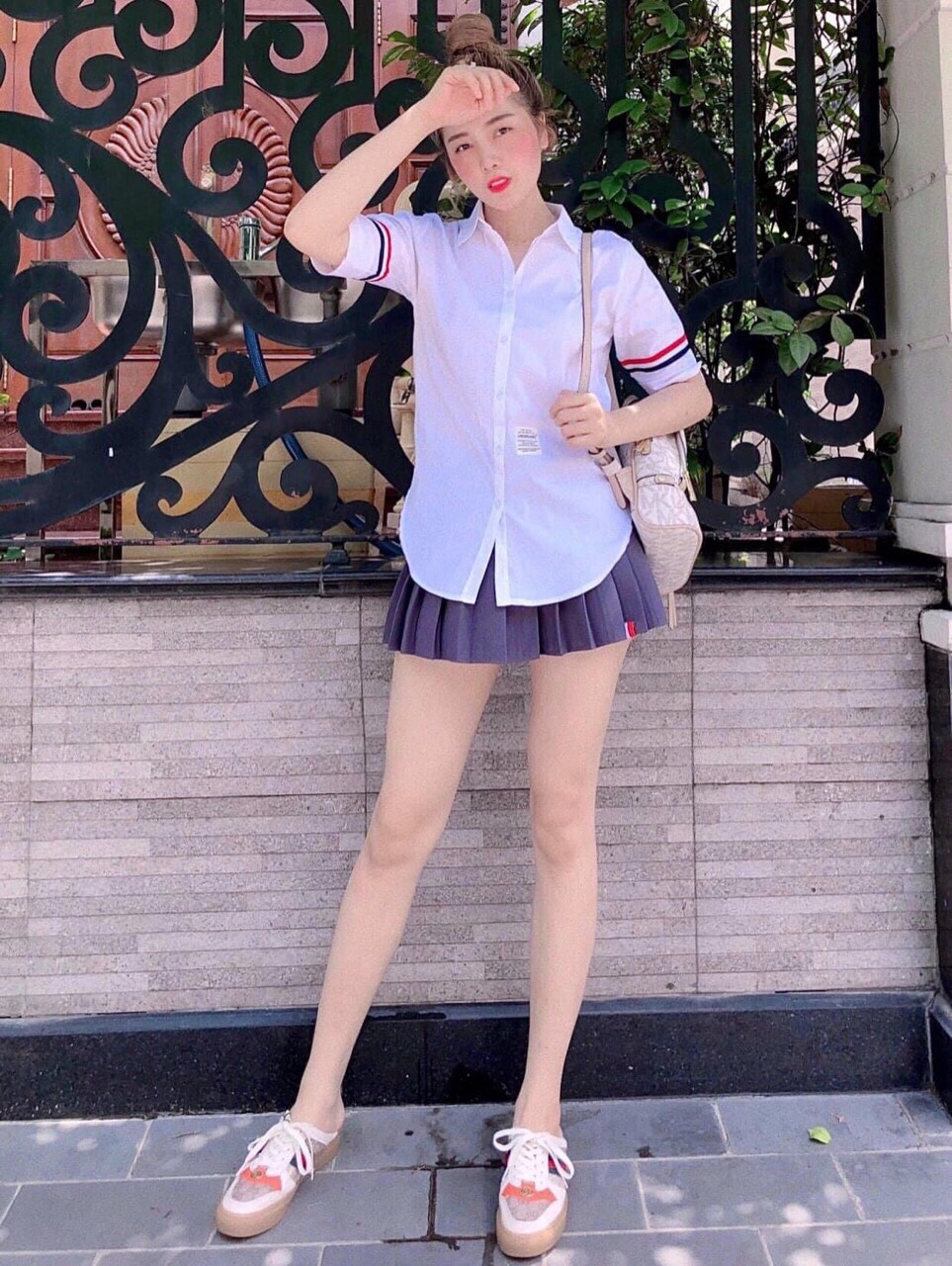 [HCM]Set đồng phục nữ sinh - HM