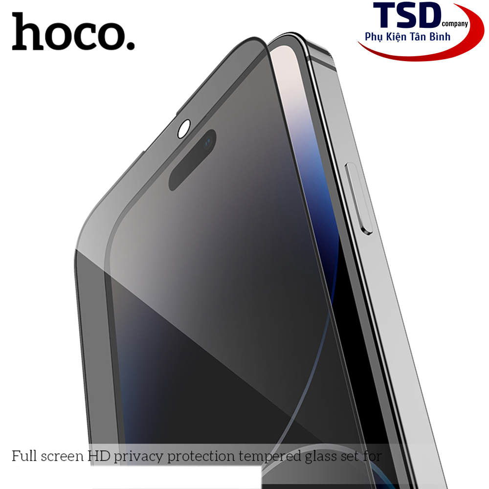 Kính Cường Lực iPhone Full Màn Hình Chống Nhìn Trộm Hoco G11 Chính Hãng
