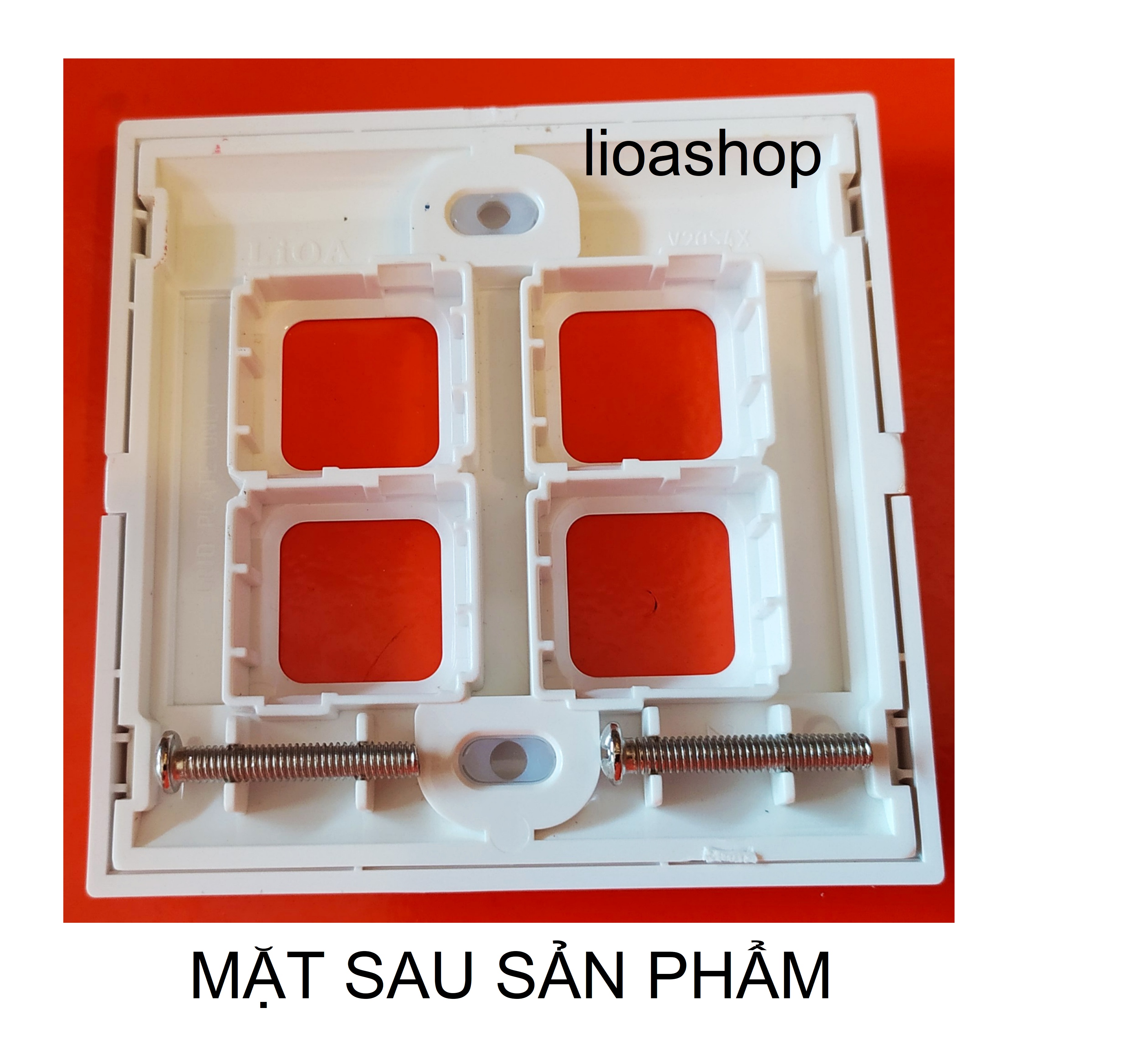MẶT 4,5,6 LỖ VUÔNG LiOA - HÌNH VUÔNG