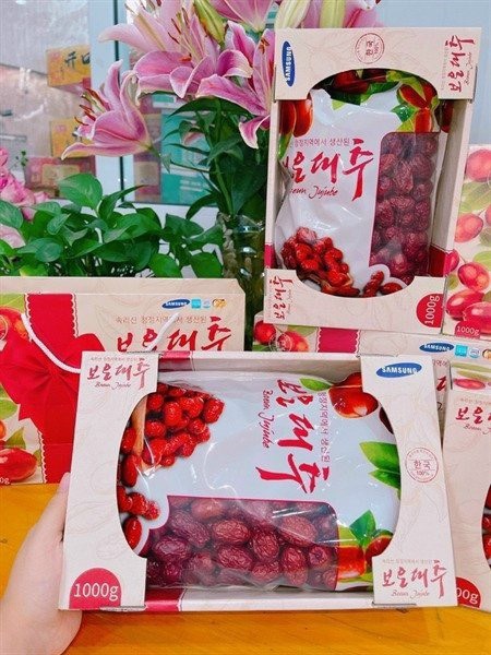 Táo đỏ khô Hàn Quốc 1kg