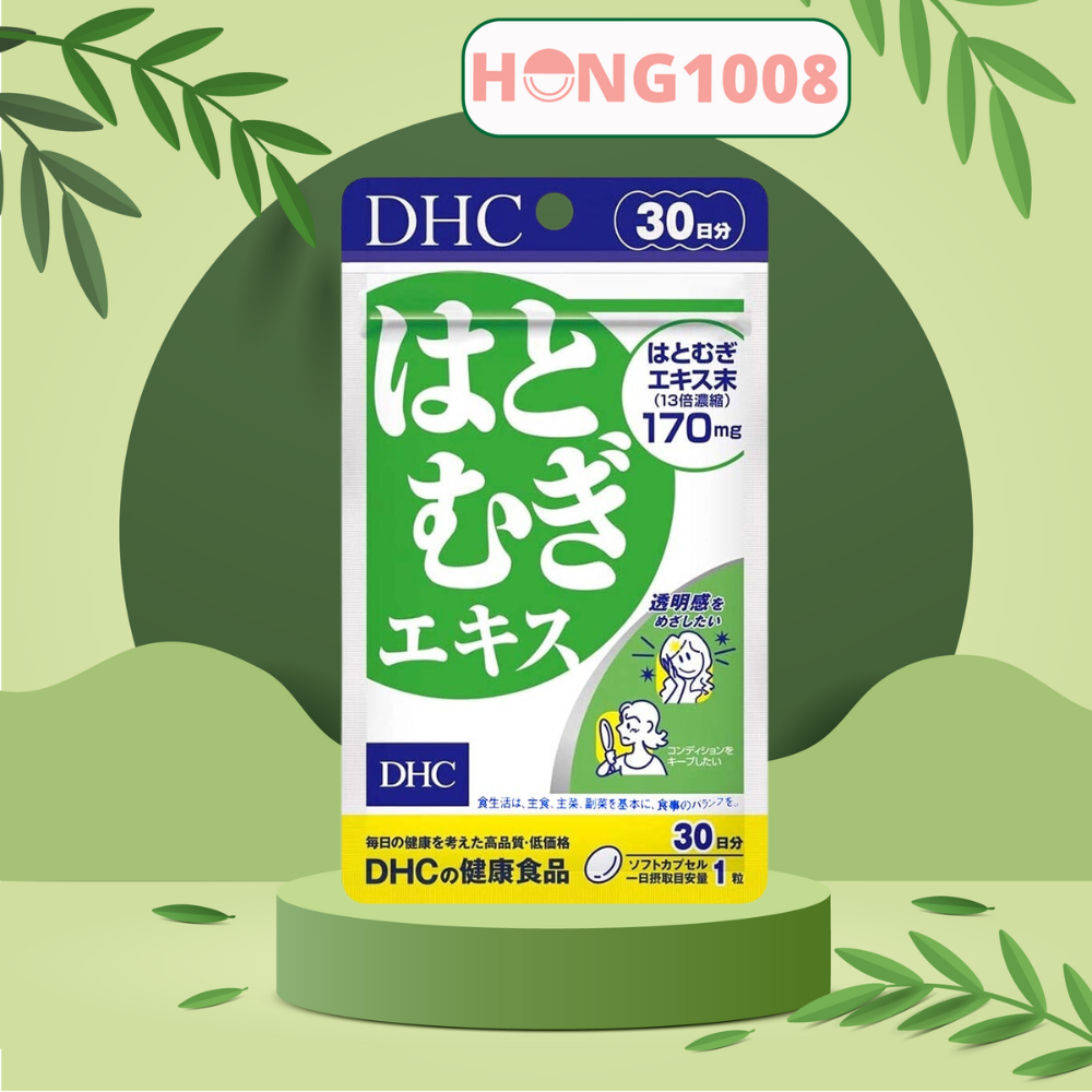 Viên uống trắng da DHC Adlay Extract gói 30 viên 30 ngày dùng - Shop Hong1008
