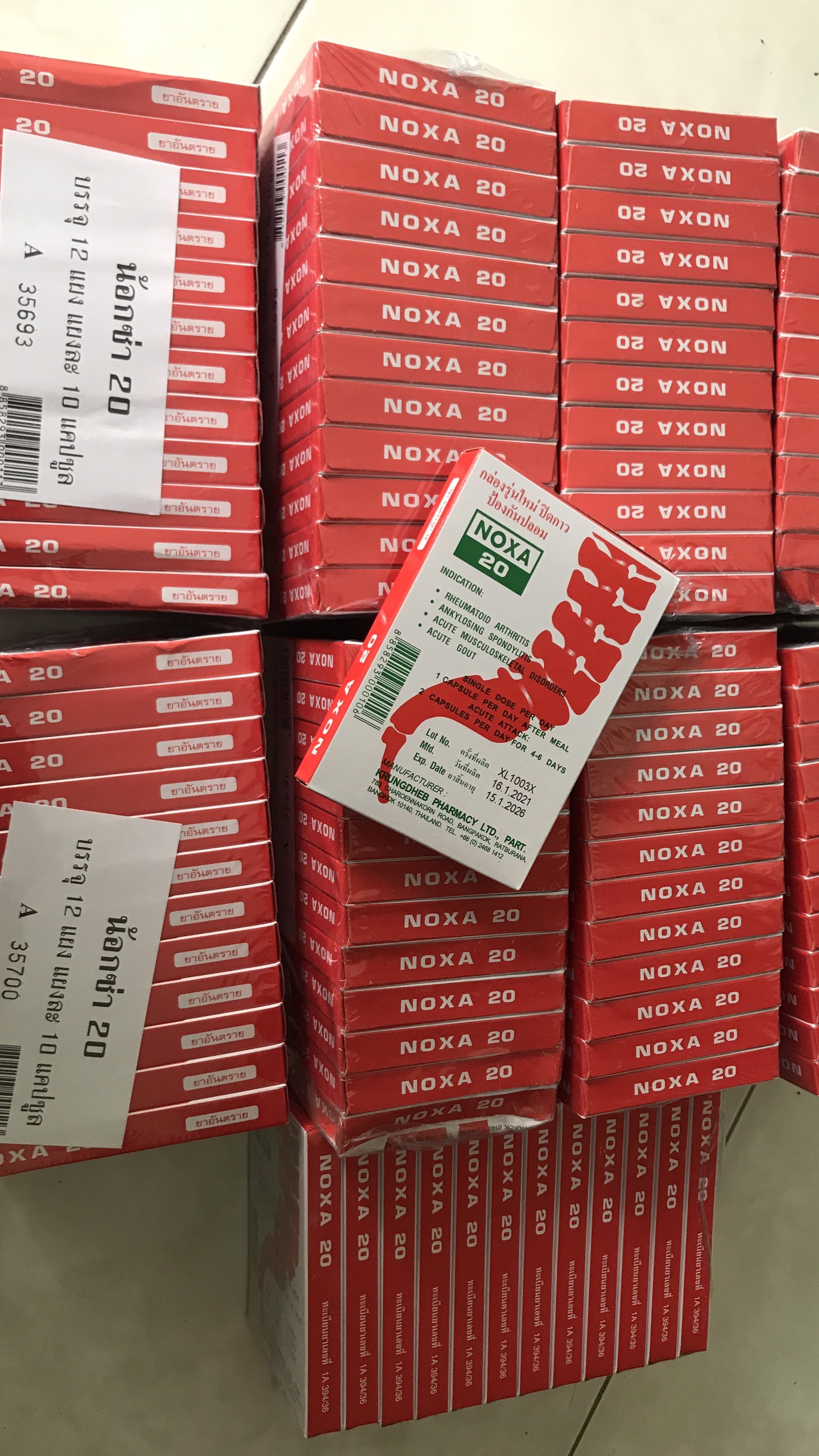 Viên Xương Khớp Noxa 20 Thái Lan