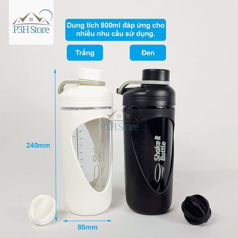 Bình Lắc SHAKE IT Lock&Lock 600ml HAP945 , 800ml HAP949 P3hstore