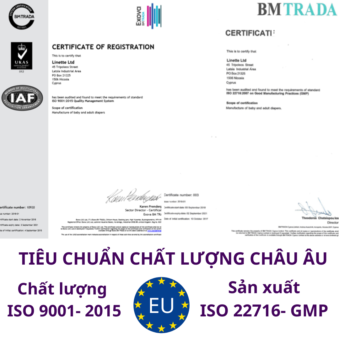 Tã/ bỉm QUẦN Nannys L 44 miếng (Cho bé từ 8-18kg)