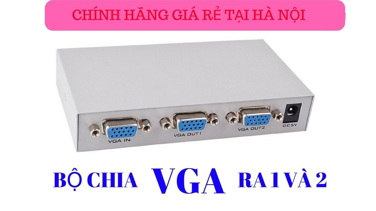 Bộ Chia Màn Hình VGA 1 Vào 2 Ra