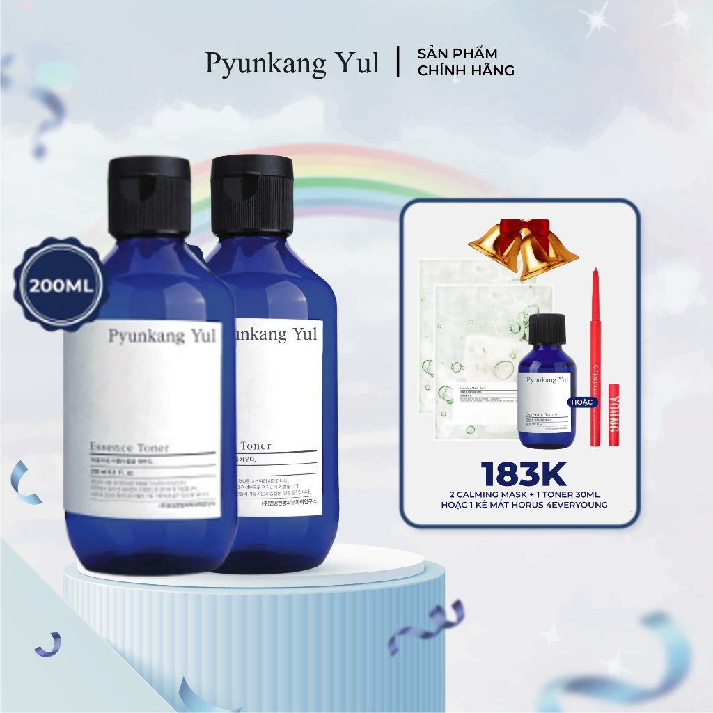Combo 2 Nước hoa hồng cấp ẩm Pyunkang Yul 200ml
