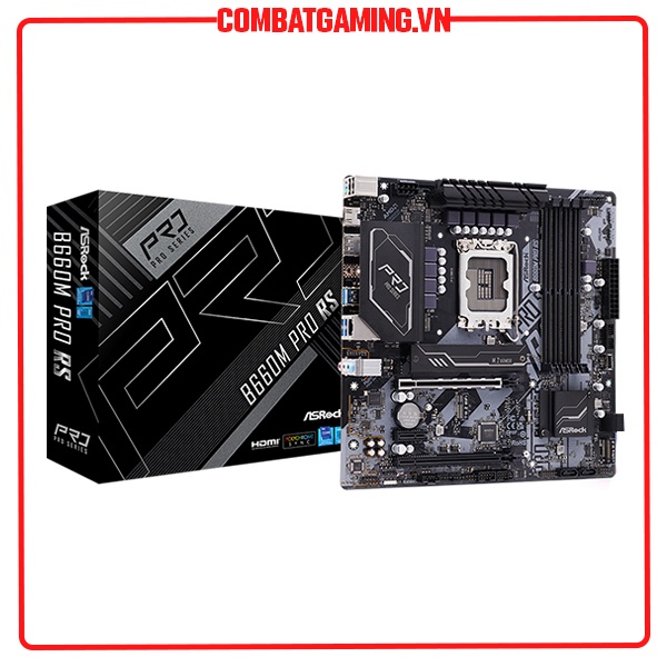 Bo Mạch Chủ ASROCK B660M PRO RS | B660M PRO RS/AX Wifi Hàng Chính Hãng