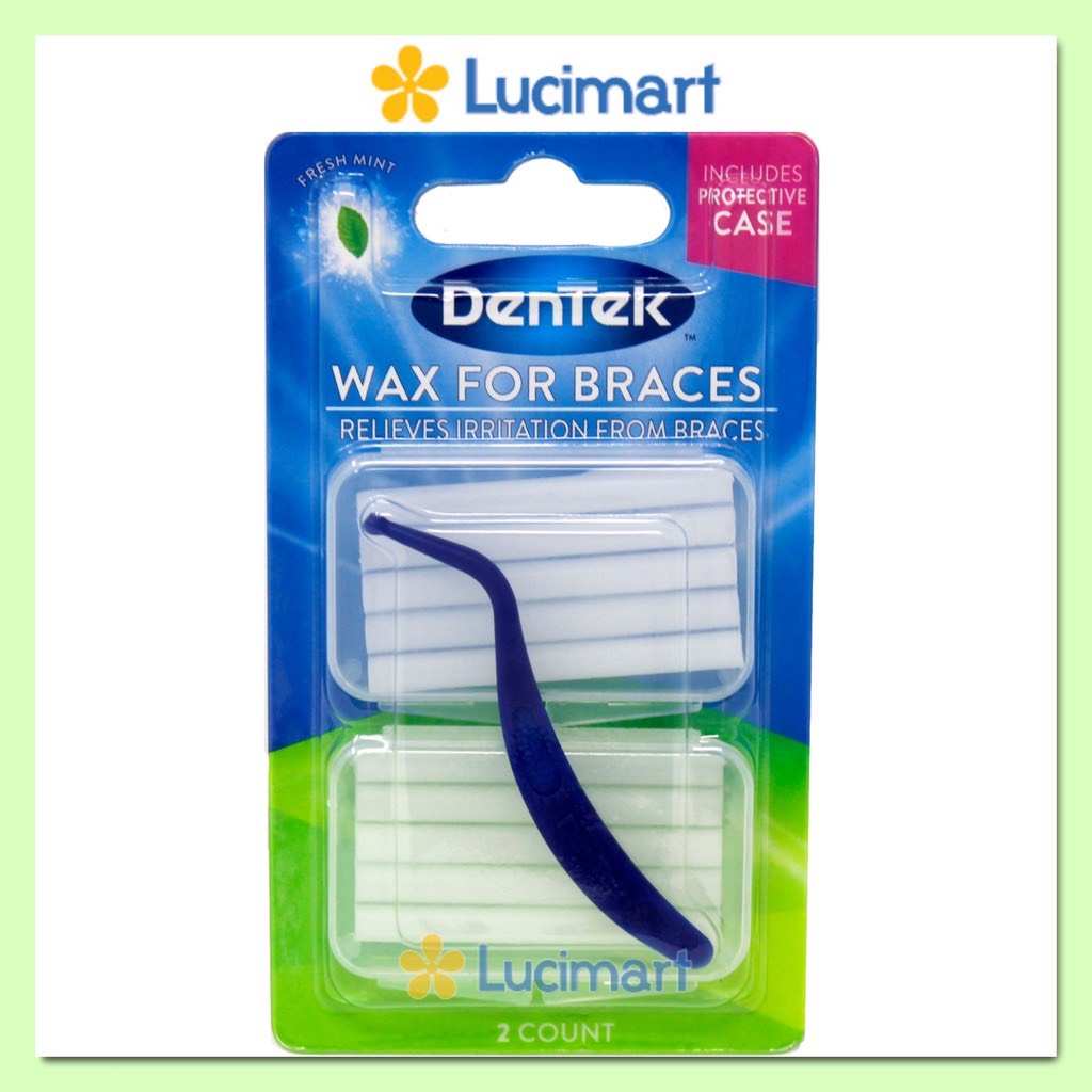 [HCM]Sáp nha khoa Dentek Wax For Braces cho răng niềng (USA)