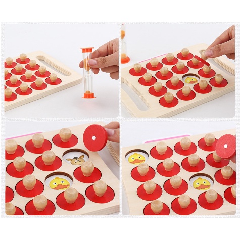 Siêu Trí Nhớ - Lật Hình Trí Nhớ - Đồ Chơi Gỗ