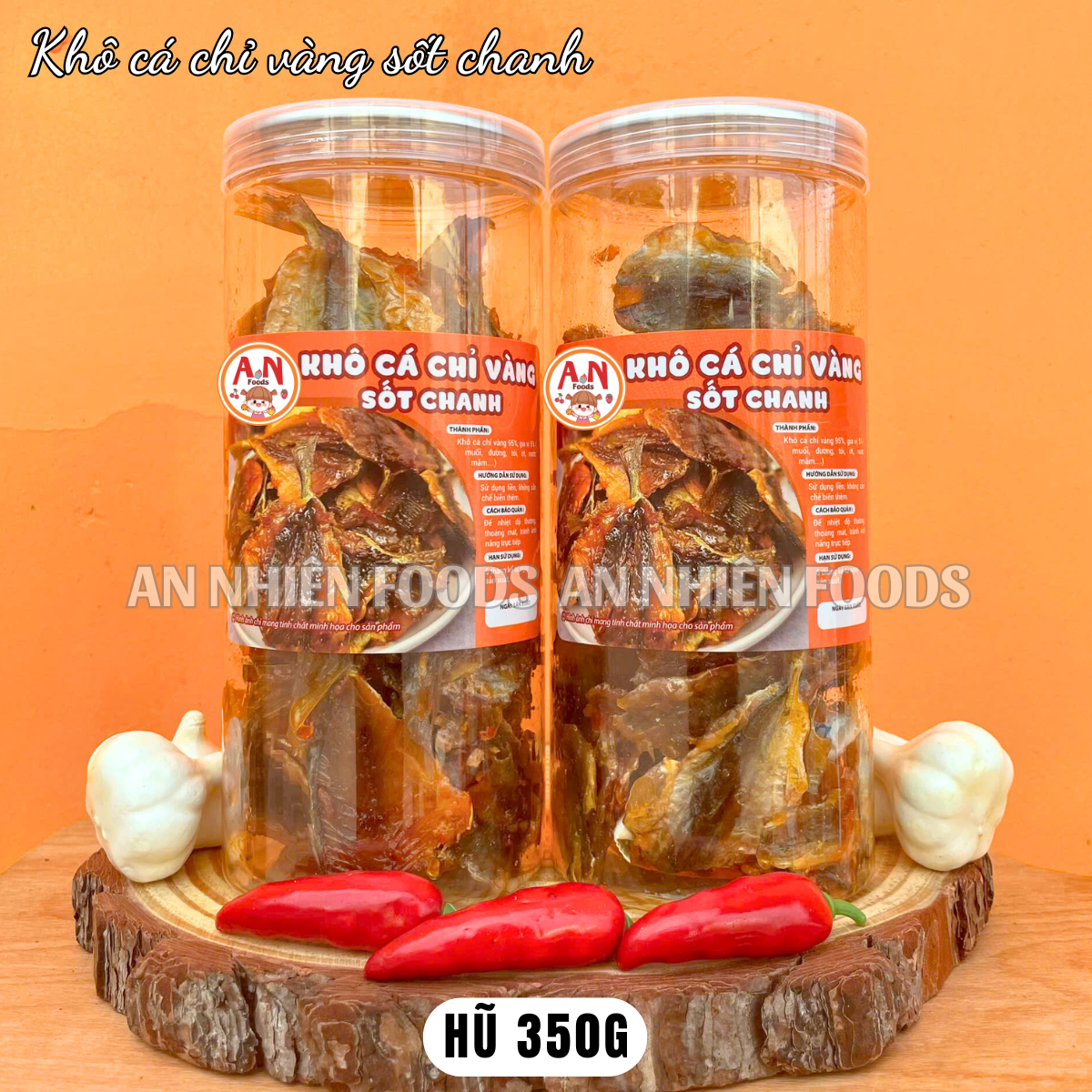 Cá chỉ vàng rim (có video) {Khối lượng tịnh, không tính bao bì}