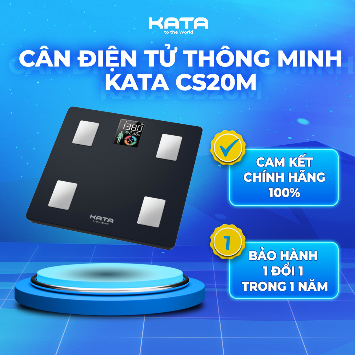 Cân điện tử thông minh KATA CS20M | KATA Technology