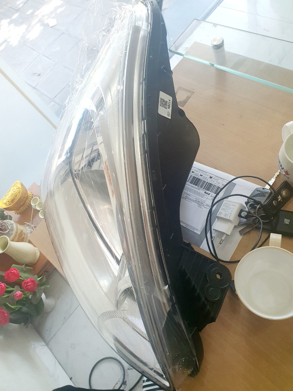 Đèn pha i10 grand xịn (Mobis) Hàng Chính Hãng